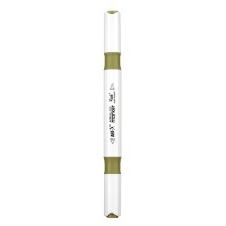 Rich Art-X Acrylic Duo Marker Çift Uçlu Su Bazlı Boyama Kalemi No:202 Haki - 2