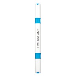 Rich Art-X Acrylic Duo Marker Çift Uçlu Su Bazlı Boyama Kalemi No:29 Boncuk Mavi - 2