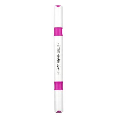 Rich Art-X Acrylic Duo Marker Çift Uçlu Su Bazlı Boyama Kalemi No:46 Fuşya - 2