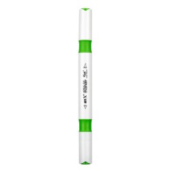 Rich Art-X Acrylic Duo Marker Çift Uçlu Su Bazlı Boyama Kalemi No:47 Açık Yeşil - 2