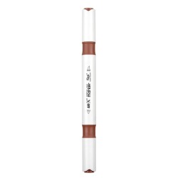 Rich Art-X Acrylic Duo Marker Çift Uçlu Su Bazlı Boyama Kalemi No:65 Mocha Kahve - 2