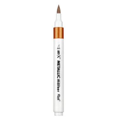 Rich Art-X Acrylic Metallic Marker Su Bazlı Yaldızlı Boyama Kalemi Metalik Bakır - 1