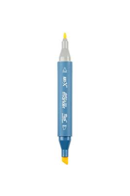 Rich Art-X Sketch Marker Duo Çift Uçlu Marker Kalem 102 Yellow - 3
