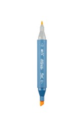 Rich Art-X Sketch Marker Duo Çift Uçlu Marker Kalem 123 Melon Yellow - 3