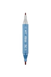 Rich Art-X Sketch Marker Duo Çift Uçlu Marker Kalem 218 Rose Red - 3