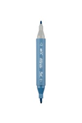 Rich Art-X Sketch Marker Duo Çift Uçlu Marker Kalem 638 Light Blue - 3
