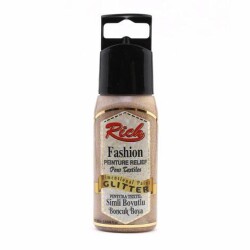 Rich Boyutlu Boncuk Boya 60 ml. 954 SİMLİ JANJANLI ALTIN - 1