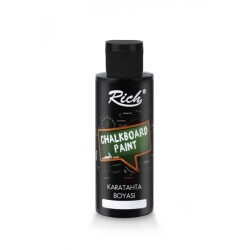 Rich Chalkboard Paint Karatahta Boyası 120 cc. SİYAH - 1