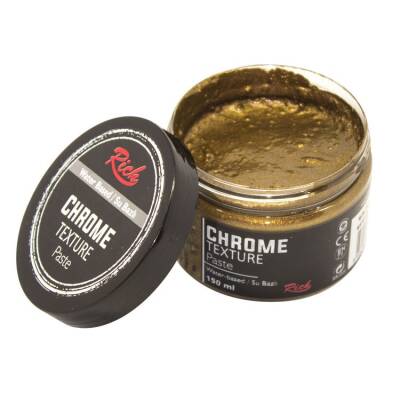 Rich Chrome Texture Paste 150 ml. 9210 MAYA GOLD - 1