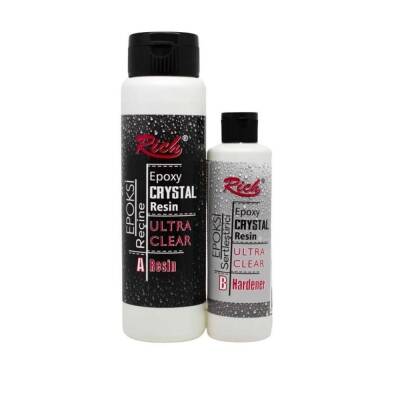 Rich Crystal Resin Transparan Şeffaf Kristal Reçine 1500 cc. - 1