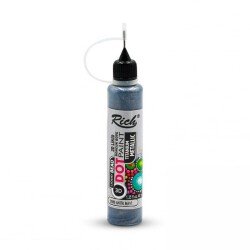 Rich Dot Paint Mandala Boyutlu Boya 40 cc METALİK ANTİK MAVİ - 1