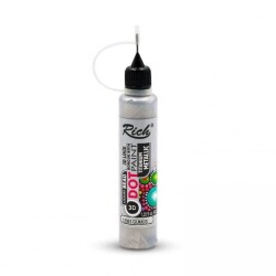 Rich Dot Paint Mandala Boyutlu Boya 40 cc METALİK GÜMÜŞ - 1