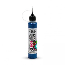 Rich Dot Paint Mandala Boyutlu Boya 40 cc METALİK LACİVERT - 1