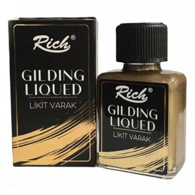 Rich Gilding Liqued Sıvı Varak 75 cc Altin - 1