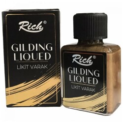 Rich Gilding Liqued Sıvı Varak 75 cc Antik Altin - 1