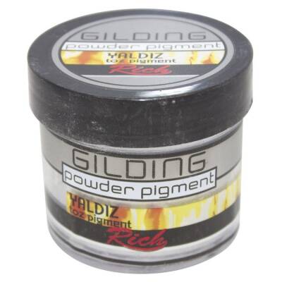 Rich Gilding Powder (Yaldız) Pigment 60 cc. 11009 GÜMÜŞ - 1
