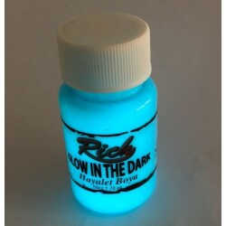 Rich Karanlıkta Parlayan (Glow In The Dark) Hayalet Boya MAVİ - 1