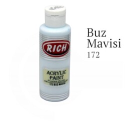 Rich Master Akrilik Boya 120 cc. 172 Buz Mavisi - 1