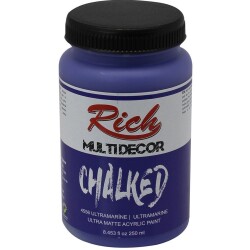 Rich Multi Decor Chalked Akrilik Boya 250 cc. 4556 ULTRAMARINE - 1