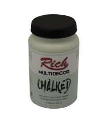 Rich Multi Decor Chalked Akrilik Boya 250 cc. 4562 SOFT YEŞİL - 1