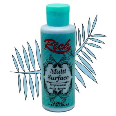 Rich Multi Surface Her Yüzey İçin Akrilik Boya 120 cc. 2264 HALİKARNAS - 1