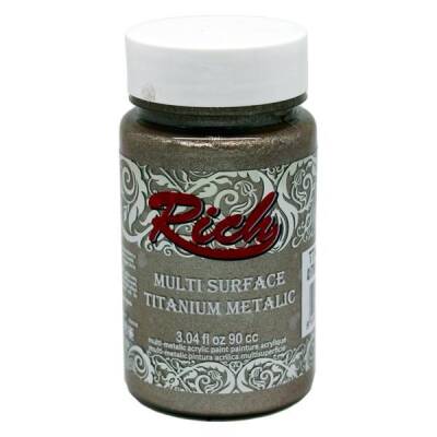 Rich Multi Surface Titanium Metalik Boya 90 cc. 2508 ANTİK BEJ - 1