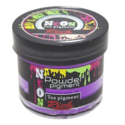 Rich Neon Powder Pigment 60 cc. 11020 VİOLET - 1