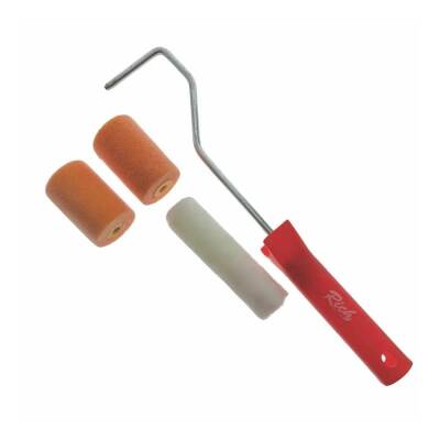Rich R1 Karma Rulo Set (2 Adet 5 cm Kadife + 1 Adet 10 cm Moher) - 1