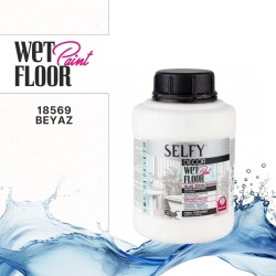Rich Selfy Decor Islak Zemin Boyası 1250 cc BEYAZ (+5 Adet Katalizör) - 1