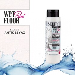 Rich Selfy Decor Islak Zemin Boyası 500 cc ANTİK BEYAZ (+2 Adet Katalizör) - 1