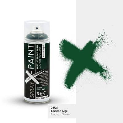 Rich Spray-X Paint Sprey Boya 400 ml AMAZON YEŞİLİ - 1