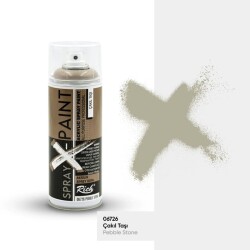 Rich Spray-X Paint Sprey Boya 400 ml ÇAKIL TAŞI - 1