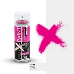 Rich Spray-X Paint Sprey Boya 400 ml FUŞYA - 1