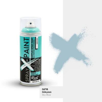 Rich Spray-X Paint Sprey Boya 400 ml GÖKYÜZÜ - 1