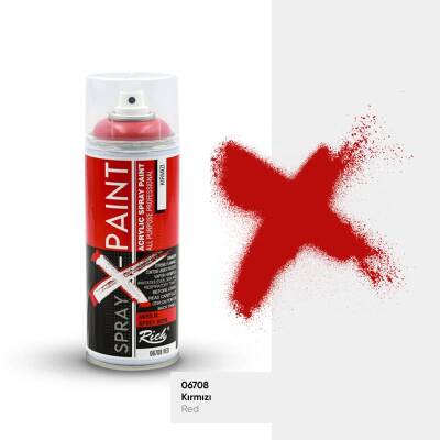Rich Spray-X Paint Sprey Boya 400 ml KIRMIZI - 1