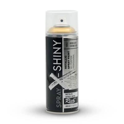 Rich Spray-X Paint Sprey Boya 400 ml KROM ALTIN - 1