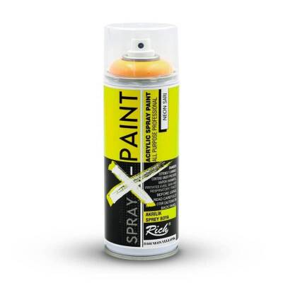Rich Spray-X Paint Sprey Boya 400 ml NEON SARI - 1