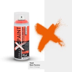 Rich Spray-X Paint Sprey Boya 400 ml NEON TURUNCU - 1