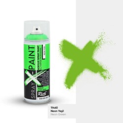 Rich Spray-X Paint Sprey Boya 400 ml NEON YEŞİL - 1