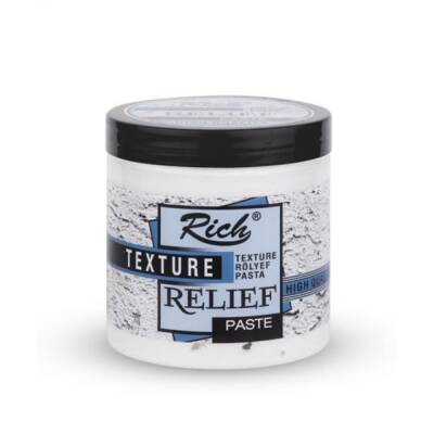 Rich Texture Rölyef Pasta BEYAZ 250 cc. (350 gr.) - 1