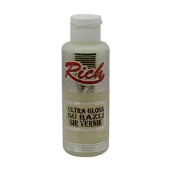 Rich Ultra Gloss Su Bazlı Sır Vernik 120 cc. - 1