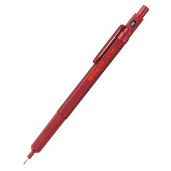 Rotring 600 Mekanik Kurşun Kalem 0.7 mm KIRMIZI - 1