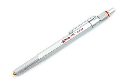 Rotring 800 Mekanik Kurşun Kalem 0.7 mm KROM - 1