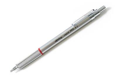 Rotring Rapid Pro Mekanik Kurşun Kalem 0.5 mm KROM - 1