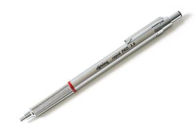 Rotring Rapid Pro Mekanik Kurşun Kalem 2.0 mm KROM - 1