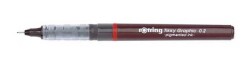 Rotring Tikky Graphic Teknik Çizim Kalemi 0.2 SİYAH - 1