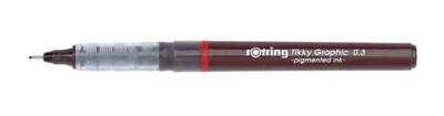 Rotring Tikky Graphic Teknik Çizim Kalemi 0.3 SİYAH - 1