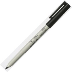 Sakura Calligraphy Pen Yan Kesik 2 mm Siyah - 1