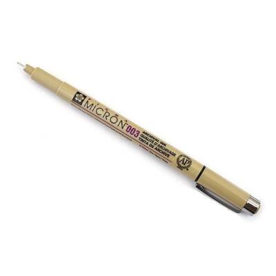 Sakura Pigma Micron Çizim Kalemi 0.03 SİYAH - 1