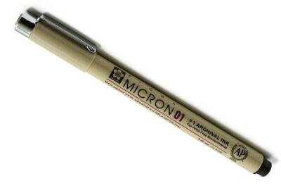 Sakura Pigma Micron Çizim Kalemi 0.1 SİYAH - 1